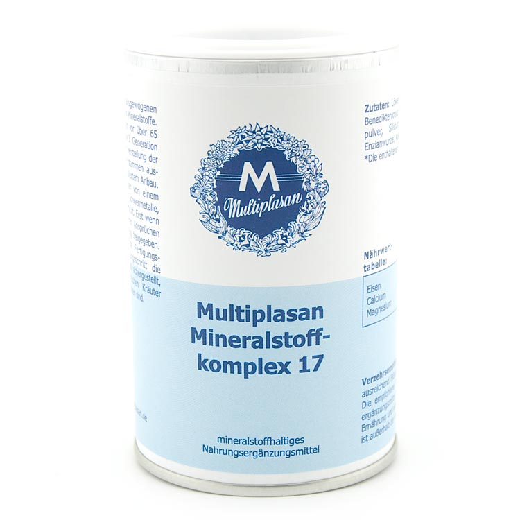 Multiplasan Mineralstoffkomplex 17 Tabletten